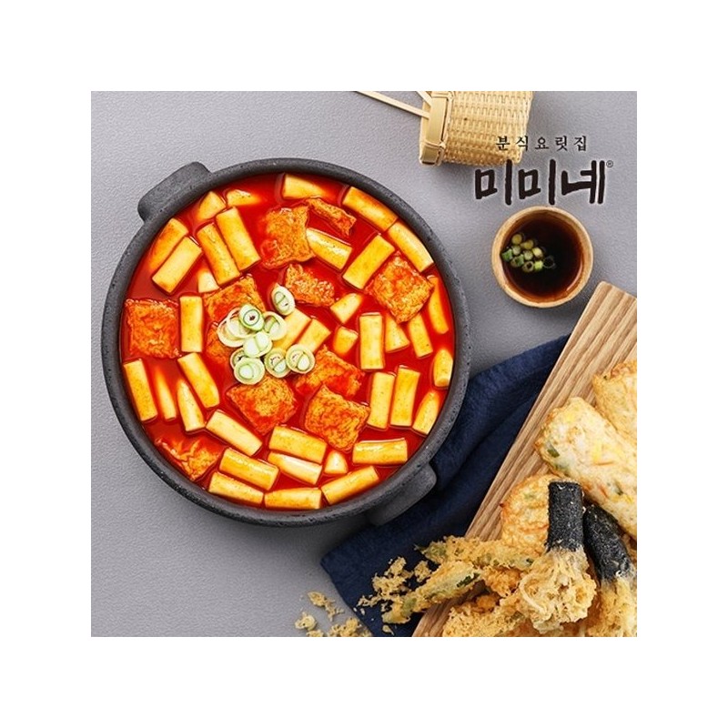 미미네 오리지널 매콤떡볶이 570g x 4봉 Mimi's Original Spicy Tteokbokki