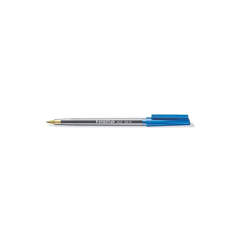 STAEDTLER Stick 430M Ballpoint Pen Medium Mixed Colours x 10