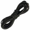 Langhorn black elastic bungee cord, 10 meter 32 feet 5/32”