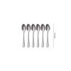 WMF Merit Cromargan Protect 1140966310 Espresso Spoons Set of 6