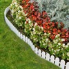 Landscape Edging 20FT,5.5IN High Landscape Edging,Garden Edging Border with 30Spikes,
