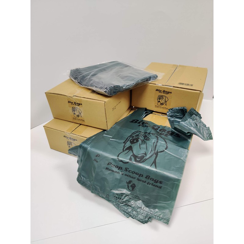 PANMER 100 Poo Bags Biodegradable Dog Waste Bags Large Unscented