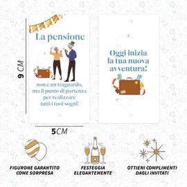 Glitter Stars Retirement Cards (Classic)