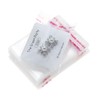 200 Pack 2" x 2" Thick Small Clear Resealable Self