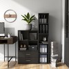 Homes: Inside + Out Apexa 4-Cube Storage Organizer Shelves, Stackable