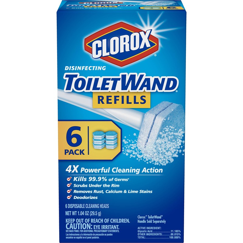 Clorox Wand Heads, 6 Count, Package May Vary