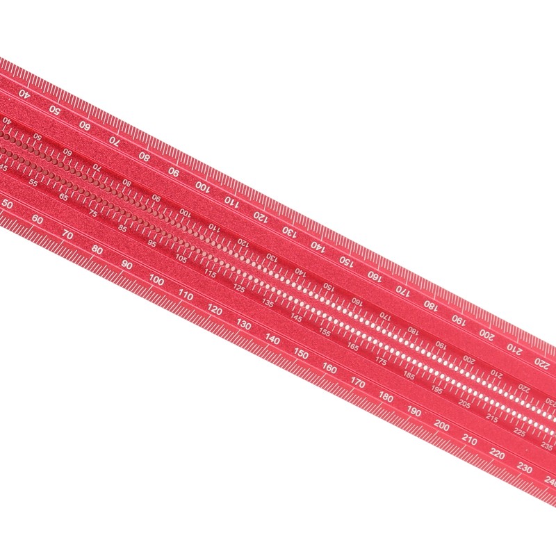 T Square Ruler Aluminum Alloy Removable Woodworking Scriber Art Framing