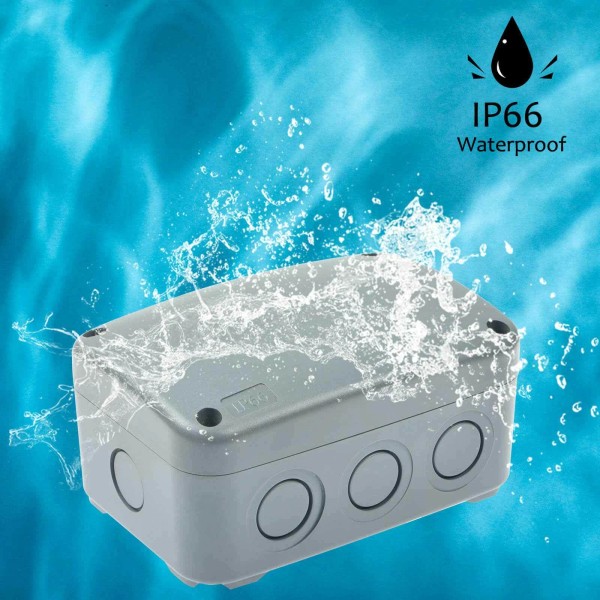 Unbranded Electrical Junction Box ABS Plastic Waterproof Dustproof IP66 Project