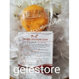 k. brothers X 1 Soft 7 Turmeric With Honey Soap. Smoot, SOFT, Radiant Skin. 120g X 1 👌👌