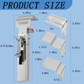 CXAOOT Upgrade Drawer Front Installation Clamps, Cabinets Installation Tools Cabinet Face Frame Clamps, Easy, Labor-Saving, and Efficient Drawer Fixing Clip