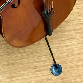 SmartStop Diamond Super Sparkle 3448 Cello and Bass Hybrid Endpin Holder- Grips Preventing Slippage -Multi-Micro Holes for Easy Adjust - Lightweight, Compact Perfect for Cellists and Bassists USA Made