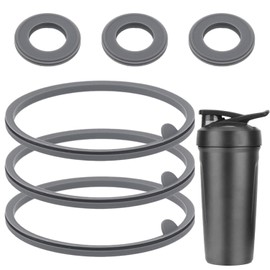 6uds Repuesto de Junta para Vaso Mezclador de Acero Inoxidable Blenderbottle Strada Flip Shaker Cup, Repuestos de Arandela de Silicona para 24oz y... 