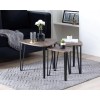 Ikal Set De Mesa Tres Piezas Moderno Para Sala, Hogar