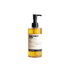 JUNO & Co. Limpiador de ducha con aceite corporal, lavado hidratante con salvado de arroz, semillas de espuma de prado y caléndula, suavizante y equilibrante para pieles secas o sensibles, unisex