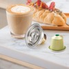 150 ml Reusable Pads, Coffee Capsule Adapter for ENV135 for