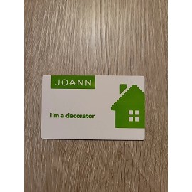 JoAnn Fabrics - Name Tag - Decorator Home