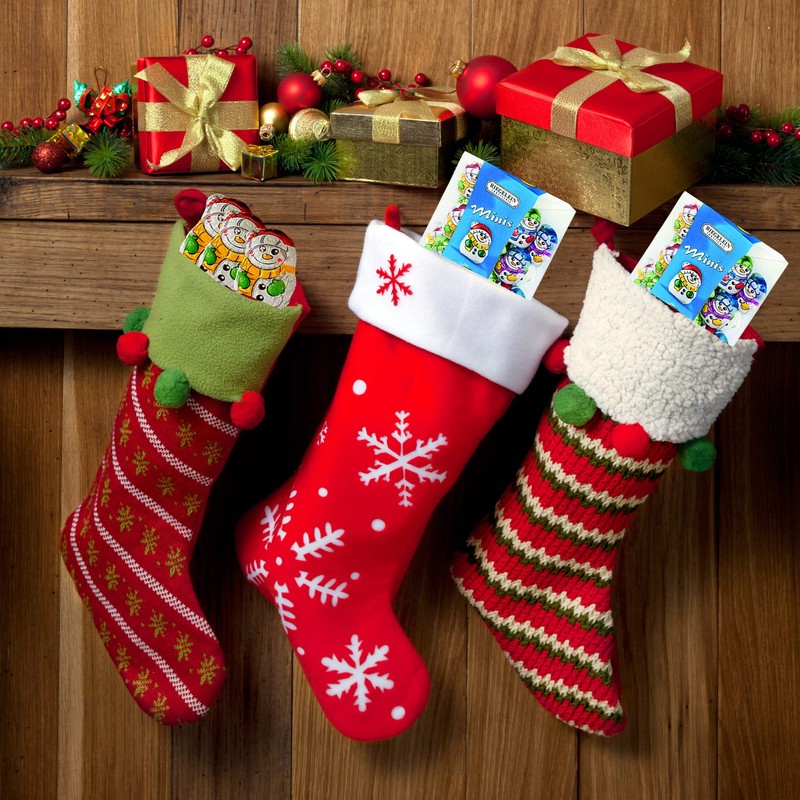 Riegelein Mini Solid Snowmen 33% Milk Chocolate Holiday Stocking Stuffer