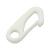 Ieron 8 Pieces Flag Pole Clip, Wind Flagpole Carabiner Hook,
