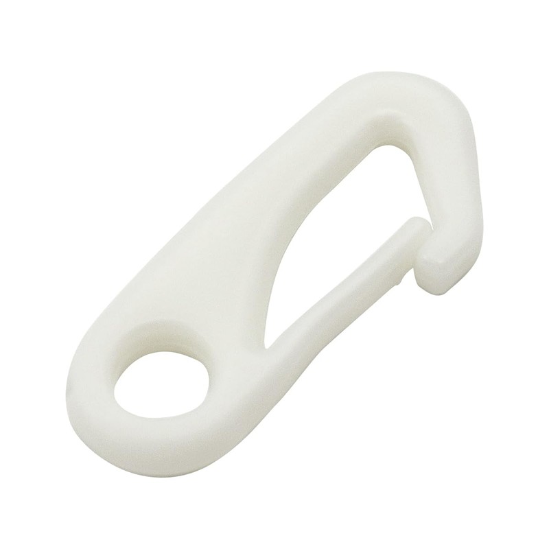Ieron 8 Pieces Flag Pole Clip, Wind Flagpole Carabiner Hook,