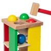 Melissa & Doug Deluxe Pound and Roll Wooden Tower Toy