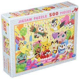 Ensky 500-371 Jigsaw Puzzle, 500 Pieces, Pokemon Let's Play Together! Delicious Cake