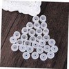 WOONEKY 30pcs Leakproof Cosmetic Bottle Caps Compact and Portable Sealing