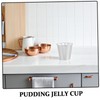 ULTECHNOVO 6pcs Mini Tart Molds Nonstick Aluminum Bakeware Pudding Cups