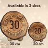 DARO Design - Wooden Disc - 20 Years - Size