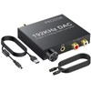 PROZOR 192KHz Digital to Analog Audio Converter Optical to RCA