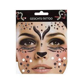 Face Tattoo Deer Fawn Tattoo Carnival Skin Sticker