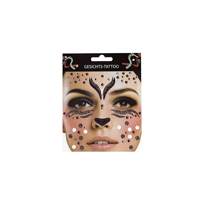 Face Tattoo Deer Fawn Tattoo Carnival Skin Sticker