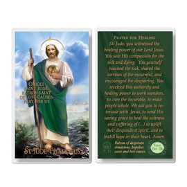 THE SAINTS COLLECTION St. Jude Laminated Prayer Cards pack of 20