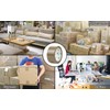 BOMEI PACK 6 Rolls Silent Brown Packing Tape, 1.88" x