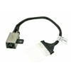 Fleshy Leaf DC Power Jack Harness Cable Replacement for Dell
