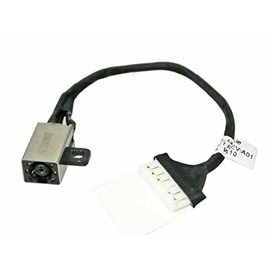 Fleshy Leaf DC Power Jack Harness Cable Replacement for Dell Inspiron 15-3562 15-3565 15-3567 15-5664 15-3919 15-5185 15-5820 15-i3567 FWGMM 0FWGMM 450.09W05.0011 450.09W05.0001
