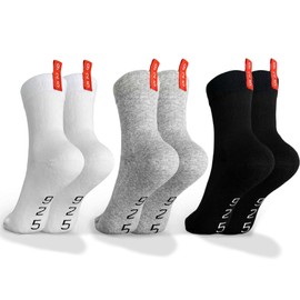Silver-Ion Technology Performance Sports Running Socks Anti-Odour Breathable Cushioned Gym Blister Free Compression for Men & Women Sizes 3-7, 7-12