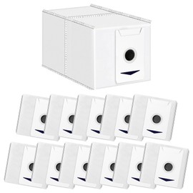 Jegehoyo Jegehoyo 12 St1ck Staubbeutel f1r Ecovacs Deebot T30 Pro Omni / T30 Omni Saugroboter Zubeh?r, 3L Gro?er Staubsaugerbeutel Ersatzteile