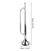 B Flat Bugle Military Cavalry Scouting Trumpet Bugle for School
