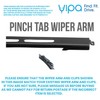 Vipa Wiper Blade Kit fits: JAGUAR XJ Saloon Oct 2009
