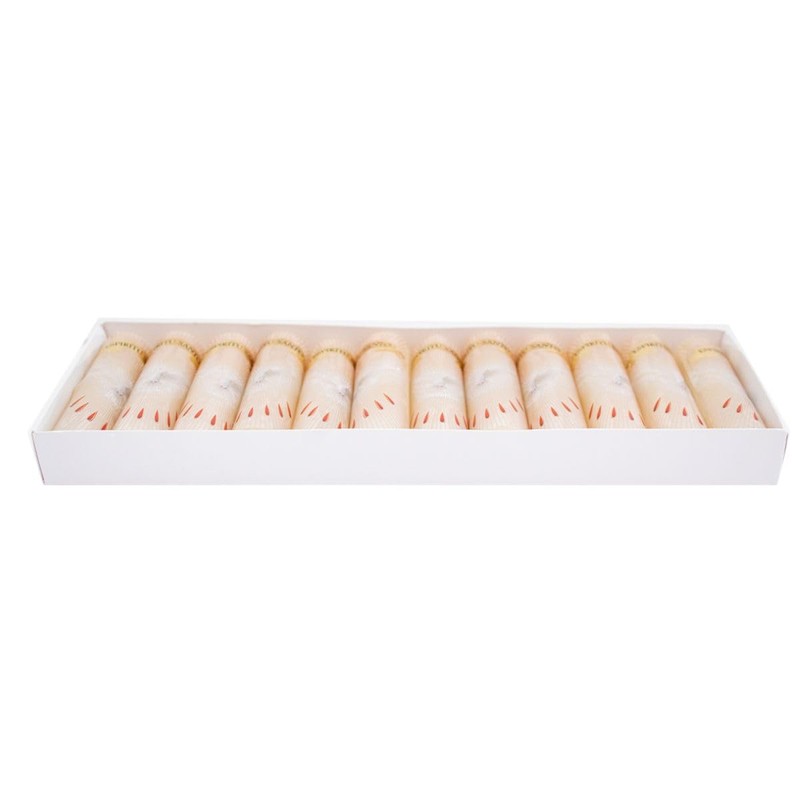 Luz María-Paquete de 12 mini cirios de "Espíritu Santo"(Recuerdo, Decorativos,