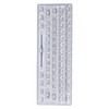 61 Keys Transparent Mechanical Keyboard Clear Keycap Wired Gaming Keyboard