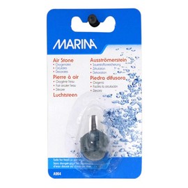 Elite Air Stone Aquarium Decor, Round, 7/8-Inch, Blue