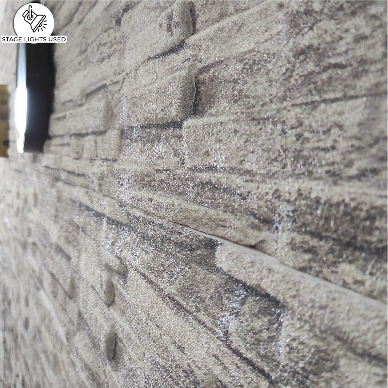 Dundee Deco 3D Wall Panels Brick Effect - Cladding Grey