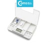 Alarm Timer Clock 4-Compartment Pill Case Pill Case