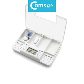 Alarm Timer Clock 4-Compartment Pill Case Pill Case