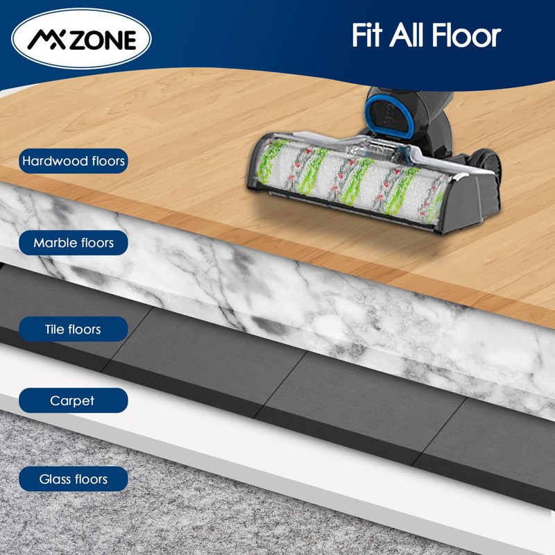 MXZONE 2787 Vaccum Brush Replacement Roll for Bissell CrossWave Cordless