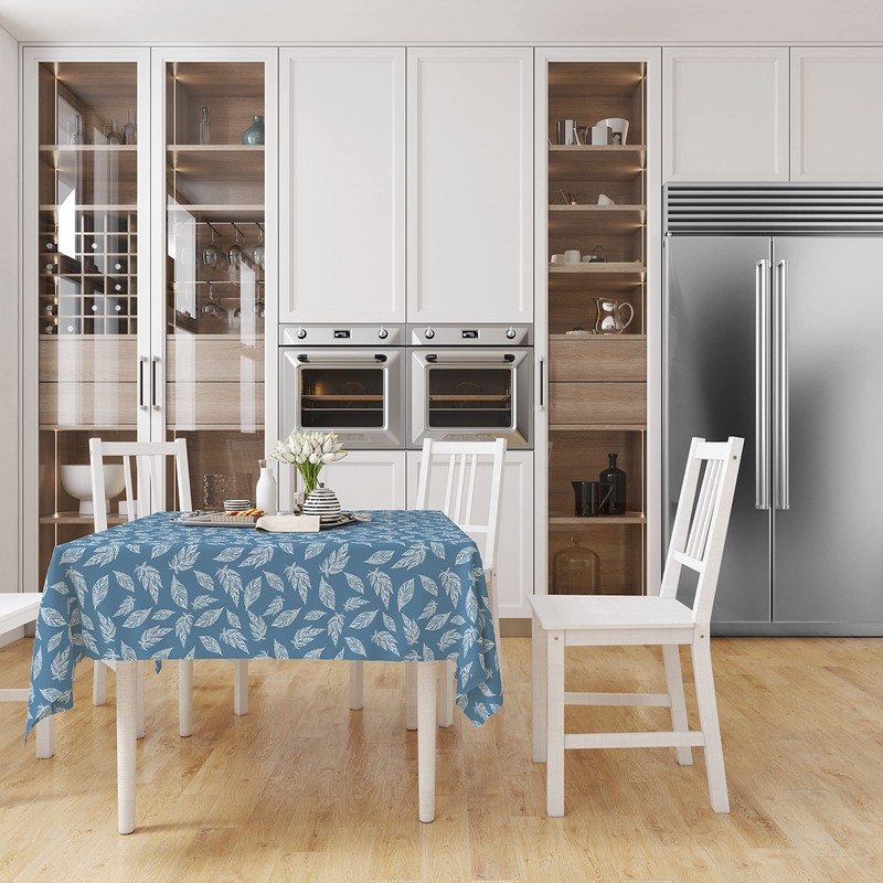 Encasa Homes Printed Tablecloth 142 x 230 cm for 6