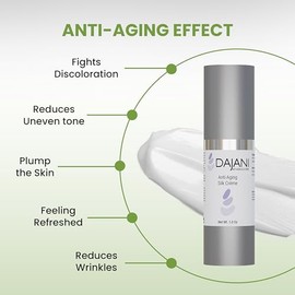 DAJANI Anti Aging Face Cream (1.0 Oz) | Anti Wrinkle Firming Cream With Lavandula Oil, Shea Butter & Teprenone | Neck Creams for Tightening & Firming | Facial Skin Care for Men & Women