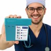 MedHelp Scalpel Blade Remover, Handheld Disposable Sharps Container, Blade Disposal