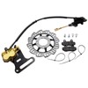 12mm Hydraulic Rear Disc Brake Caliper Disk Rotor Pad System